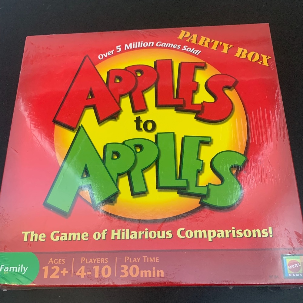 Apples To Apples Party Box (New, Never Opened)